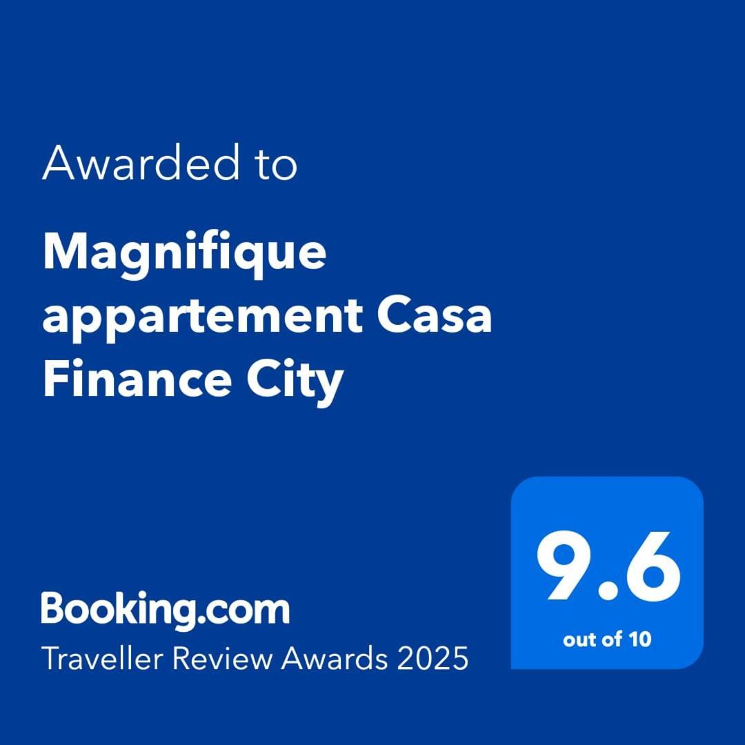 Magnifique Appartement Casa Finance City Casablanca Eksteriør bilde